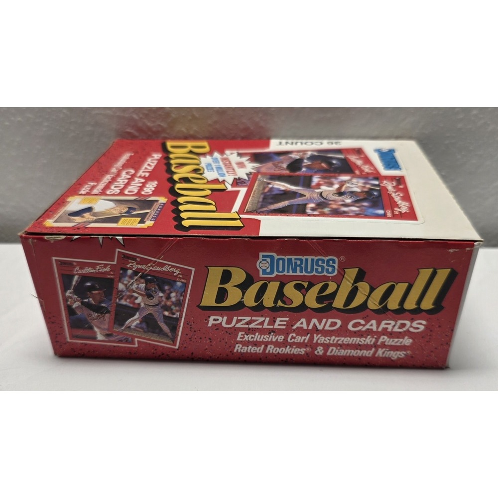 1990 Donruss Baseball 36 Sealed Packs Yastrzemski Sandberg Fisk Rookie Pieces - Picture 3 of 6